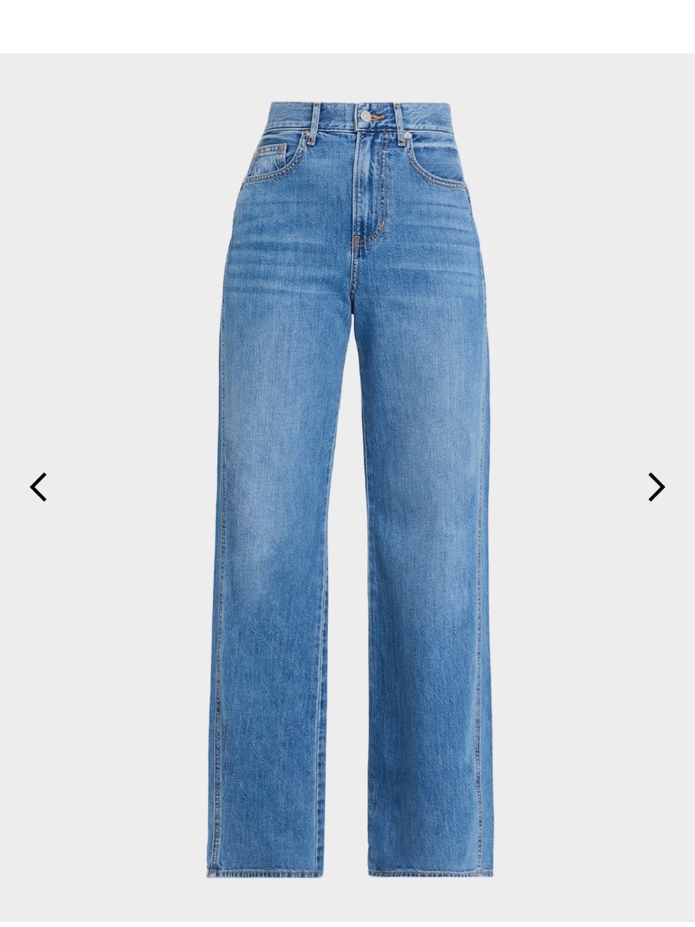 Veronica Beard Light Blue Wide Leg Jeans